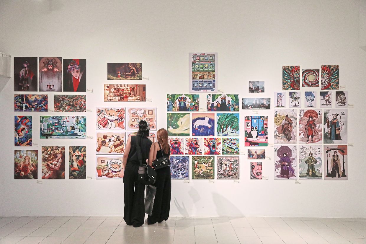 The fourth KL Illustration Fair will take place at GMBB from May 1–3, featuring artist booths, art rooms, gallery spaces, industry programmes and interactive experiences. Photo: The Star/Yap Chee Hong
