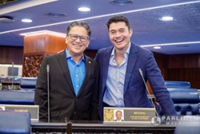 Lights, camera… Parliament? Henry Golding drops by Malaysia’s halls of power