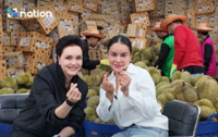 Thai minister Suphajee teams up with influencer to sell one million durians at THB100 each