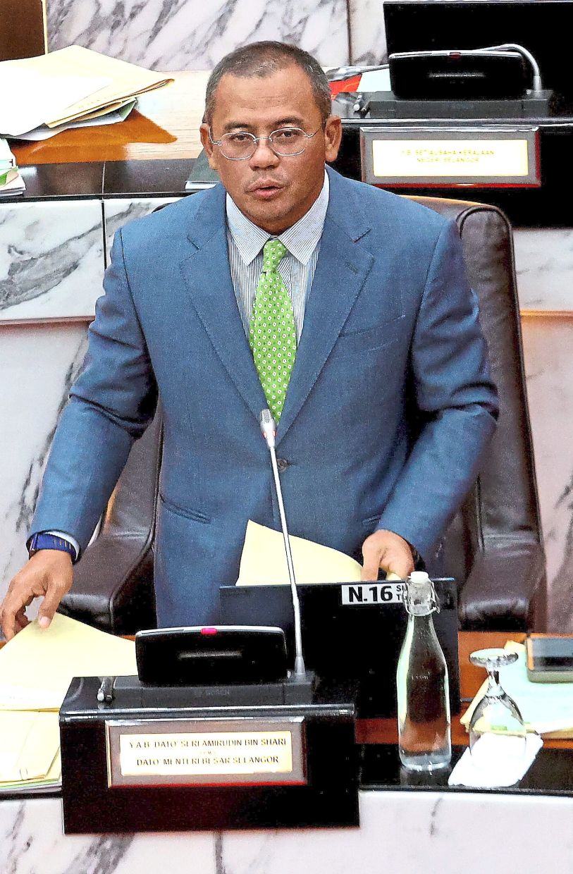 Amirudin: Renewable energy projects aim to diversify Selangor’s energy sources.