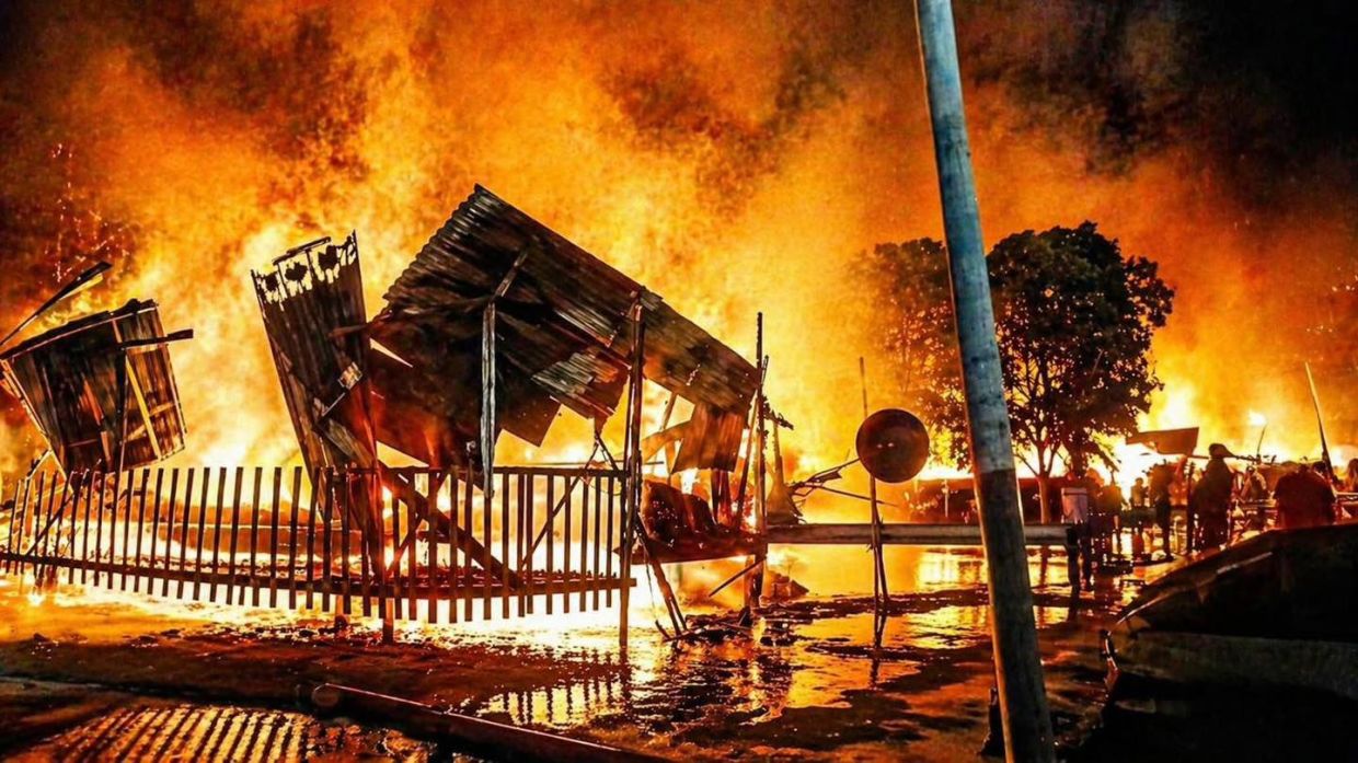 Sark Fire Fire risk concerns mount in Sandakan after repeat fires | The Star
