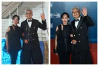 Chow Yun Fat makes rare public appearance with wife Jasmine Tan on HK red carpet