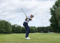 Golf-Pavan hopeful of playing again within a year after horror elevator accident