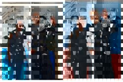 Chow Yun Fat makes rare public appearance with wife Jasmine Tan on HK red carpet