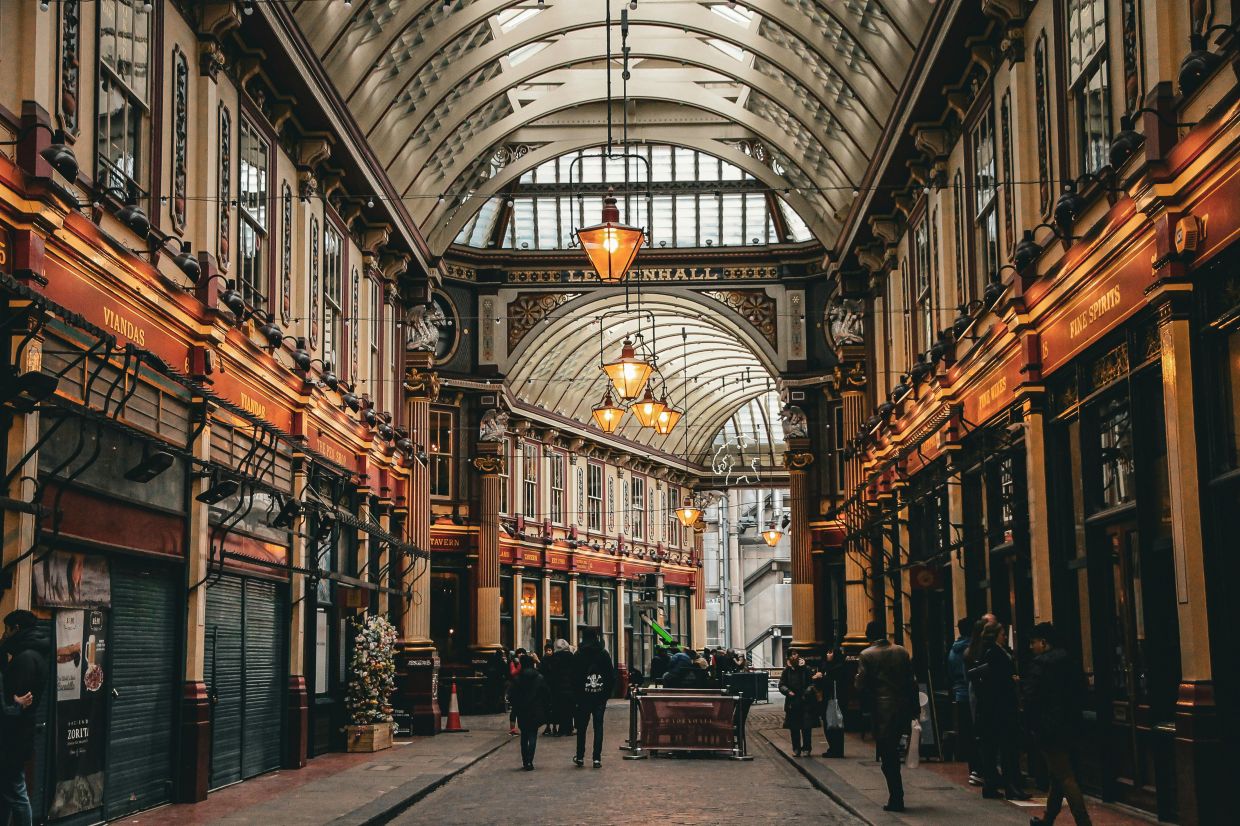 London’s Leadenhall Market is a popular location among Potterheads. — Pexels