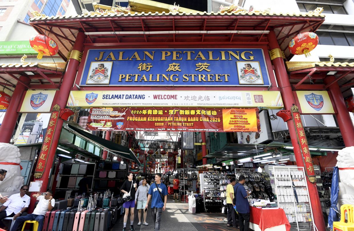 'The Museum of Disappearance' presents a total of 25 artworks dispersed throughout the streets and alleyways of Petaling Street. Photo: The Star/Azhar Mahfof