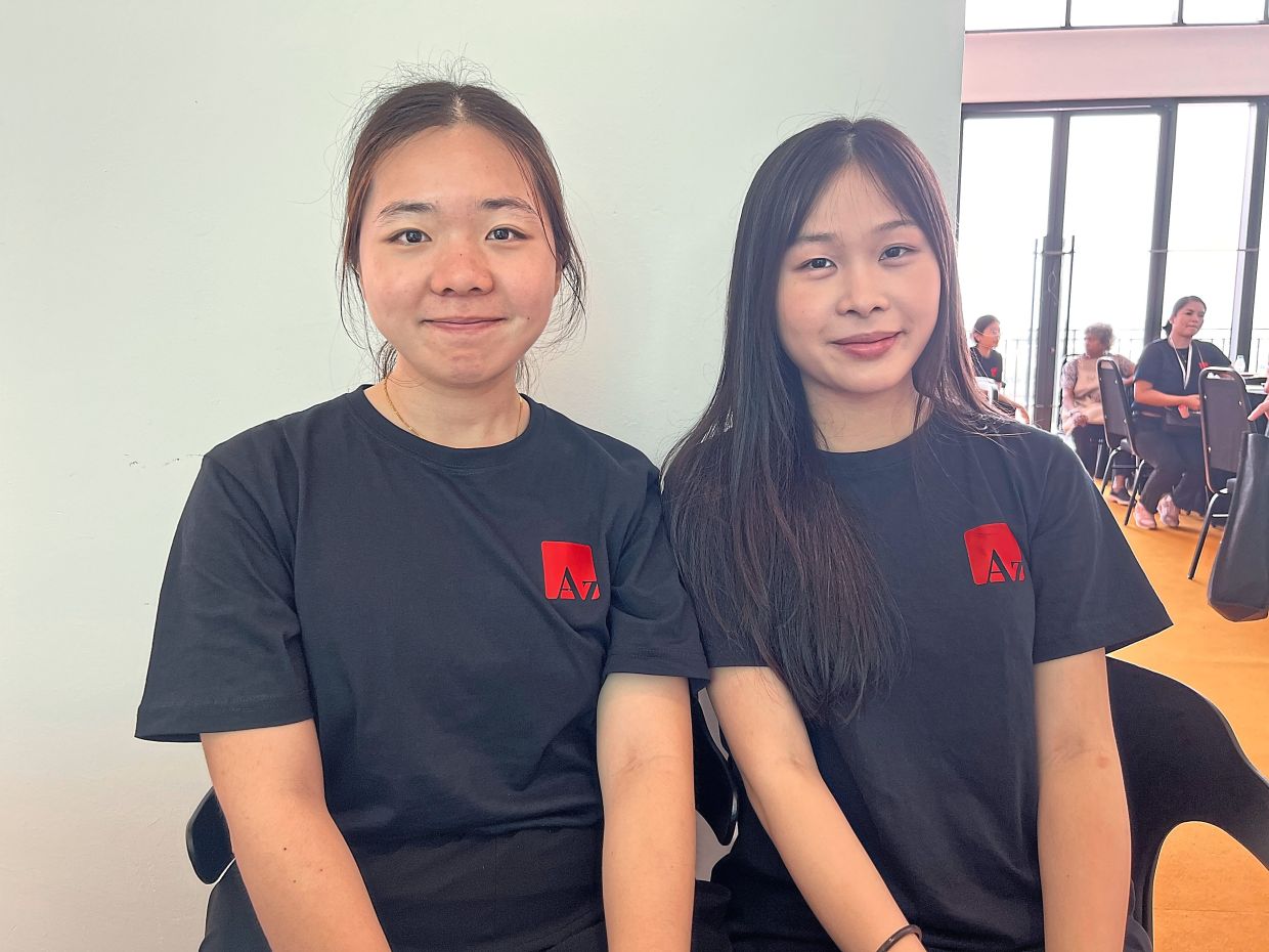 Lee (left) and Voo look forward to continuing the initiative in the future. Photo: The Star/Natasha A.