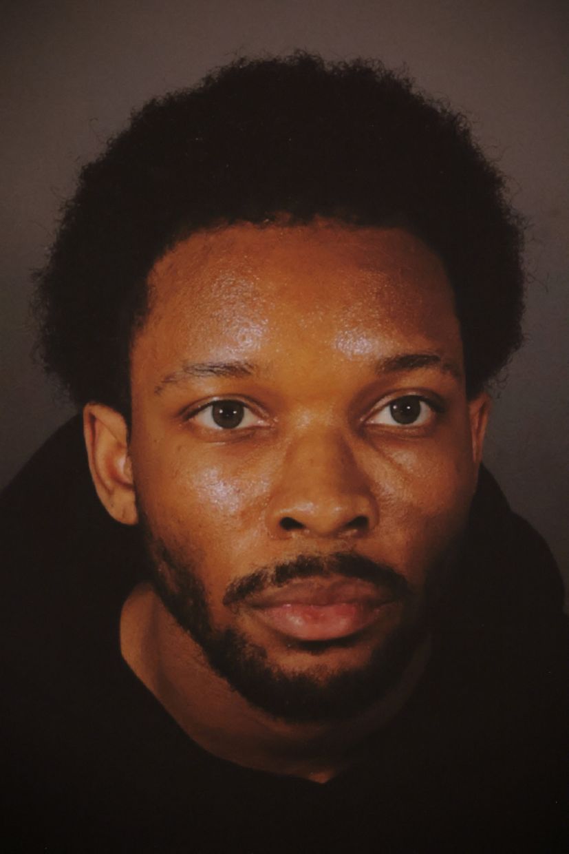The mugshot of David Burke, a 21‑year‑old musician known professionally as D4vd. Photo: Handout