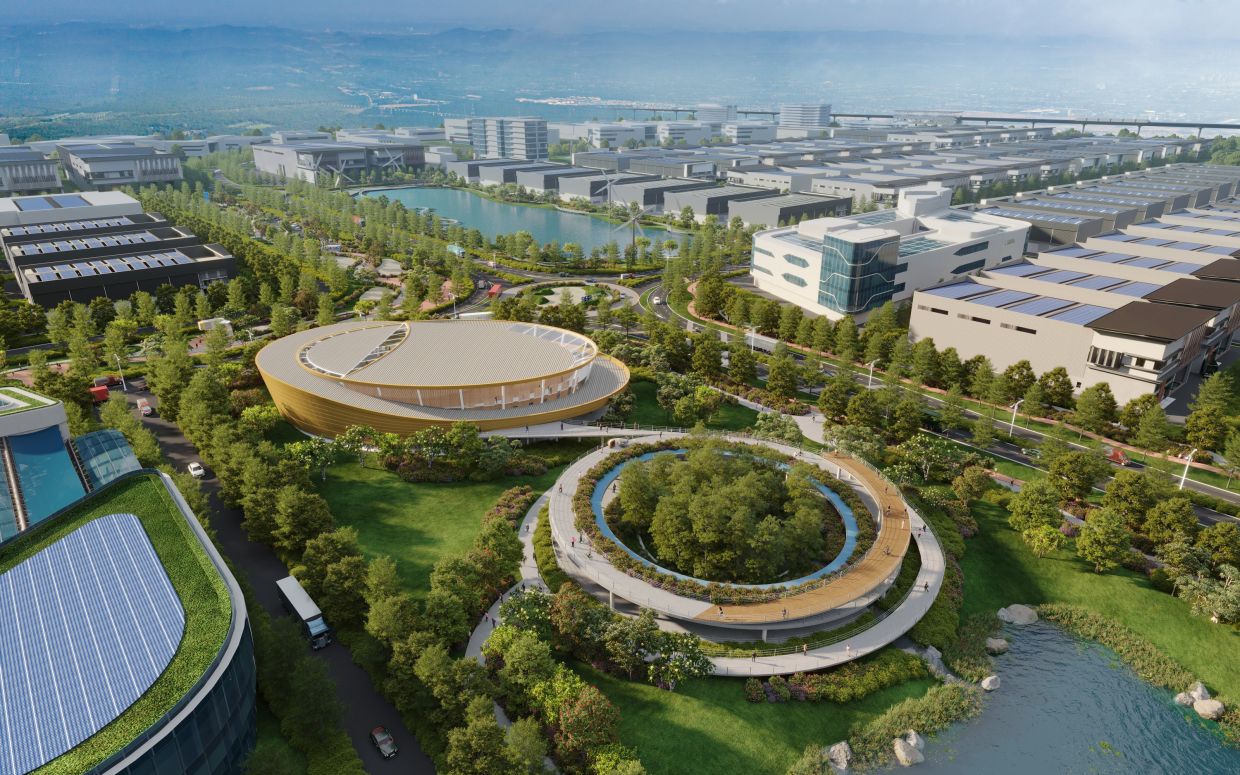 Within a future-ready ecosystem, the development is designed for sustainable business growth.