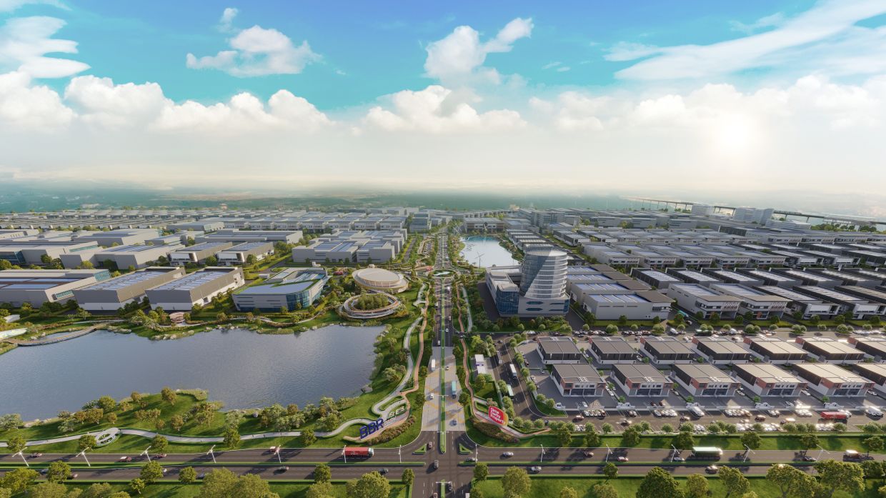 Designed with future-ready infrastructure and GreenRE platinum standards, the development supports long term industrial growth and lasting investment value.