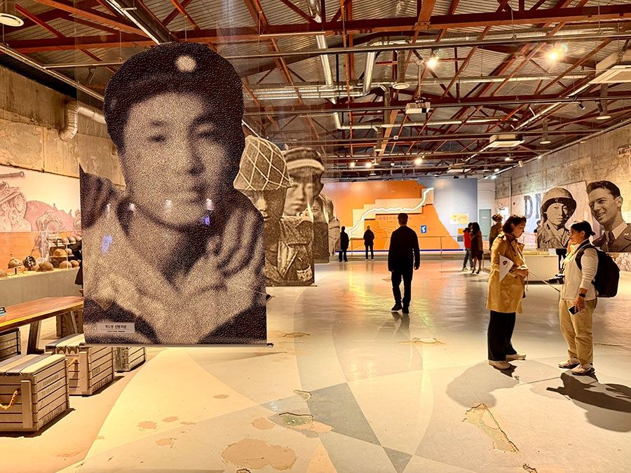 Faces of the past: The -- Portraits of the Days of Youth, Days of Our Youth --exhibition at Gallery Greaves, Paju. -- PHOTO: THE STAR / Asia News Network