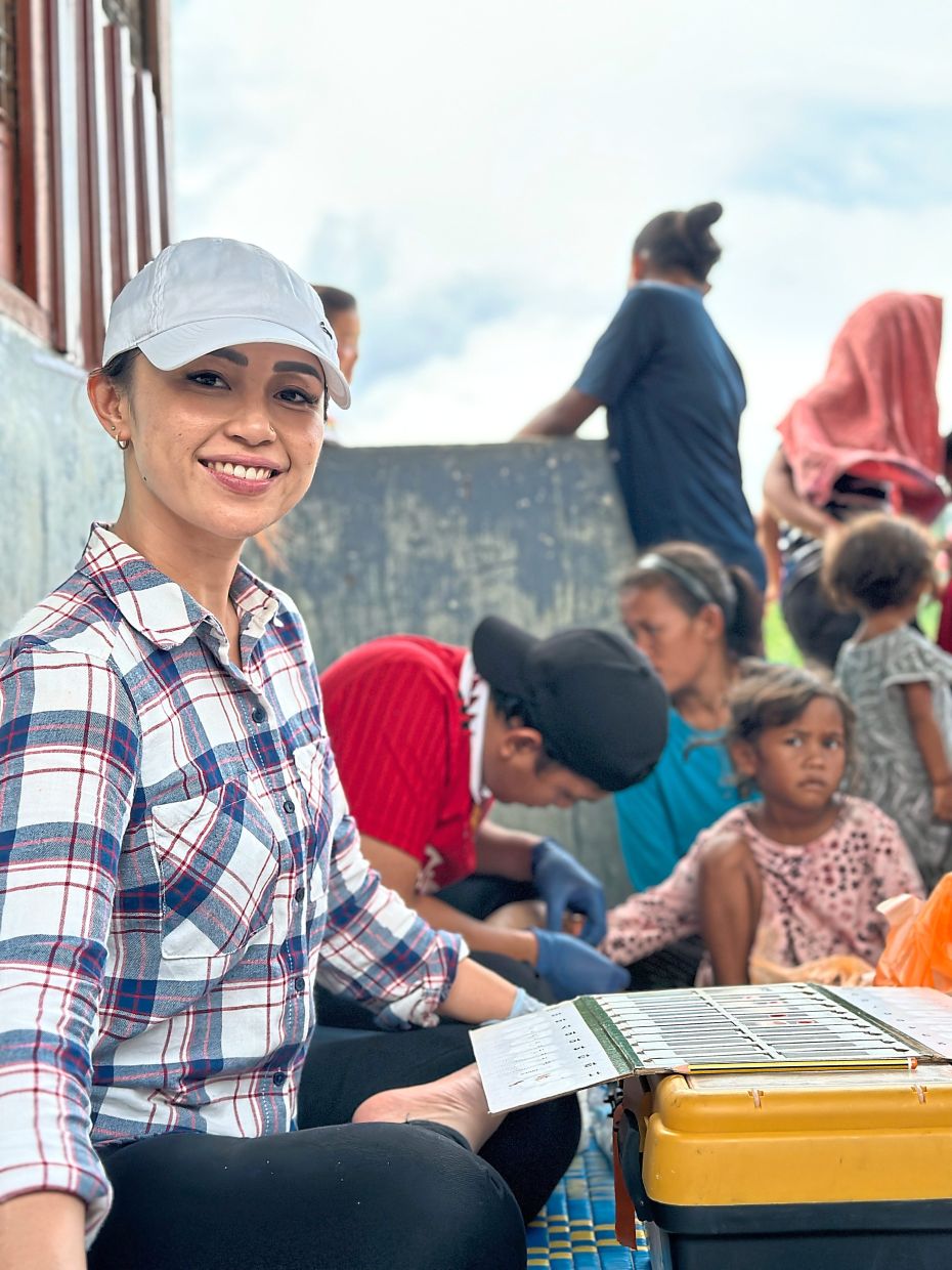 Adela is passionate about community-based research, especially among rural and indigenous populations in Borneo. Photo: Adela Ida Jiram