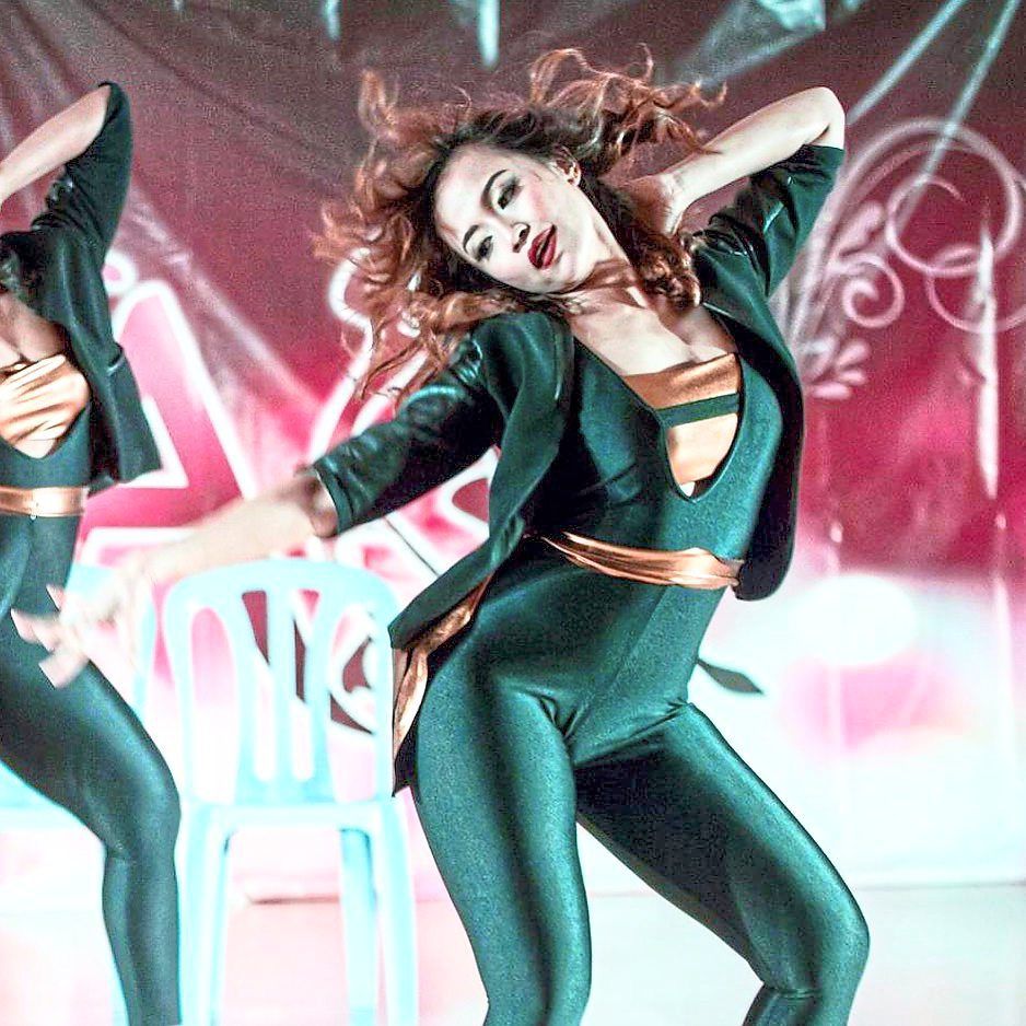 Adela unwinds as a bachata dance instructor - earning her the nickname “the dancing president.” Photo: Adela Ida Jiram