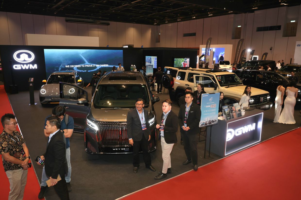 ​GWM’s line-up of cars for visitors to experience firsthand at the Penang Autoshow 2026.
