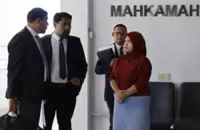 Housewife claims trial to spreading false content over fuel prices