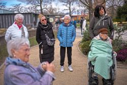This zoo in Berlin is specialising on a tour for people with dementia