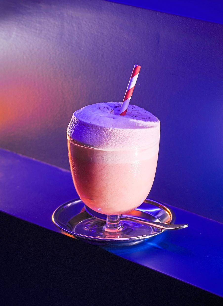 The ABC Fizz! reimagines beloved ‘ais kacang’ into a playful, dessert-like libation.
