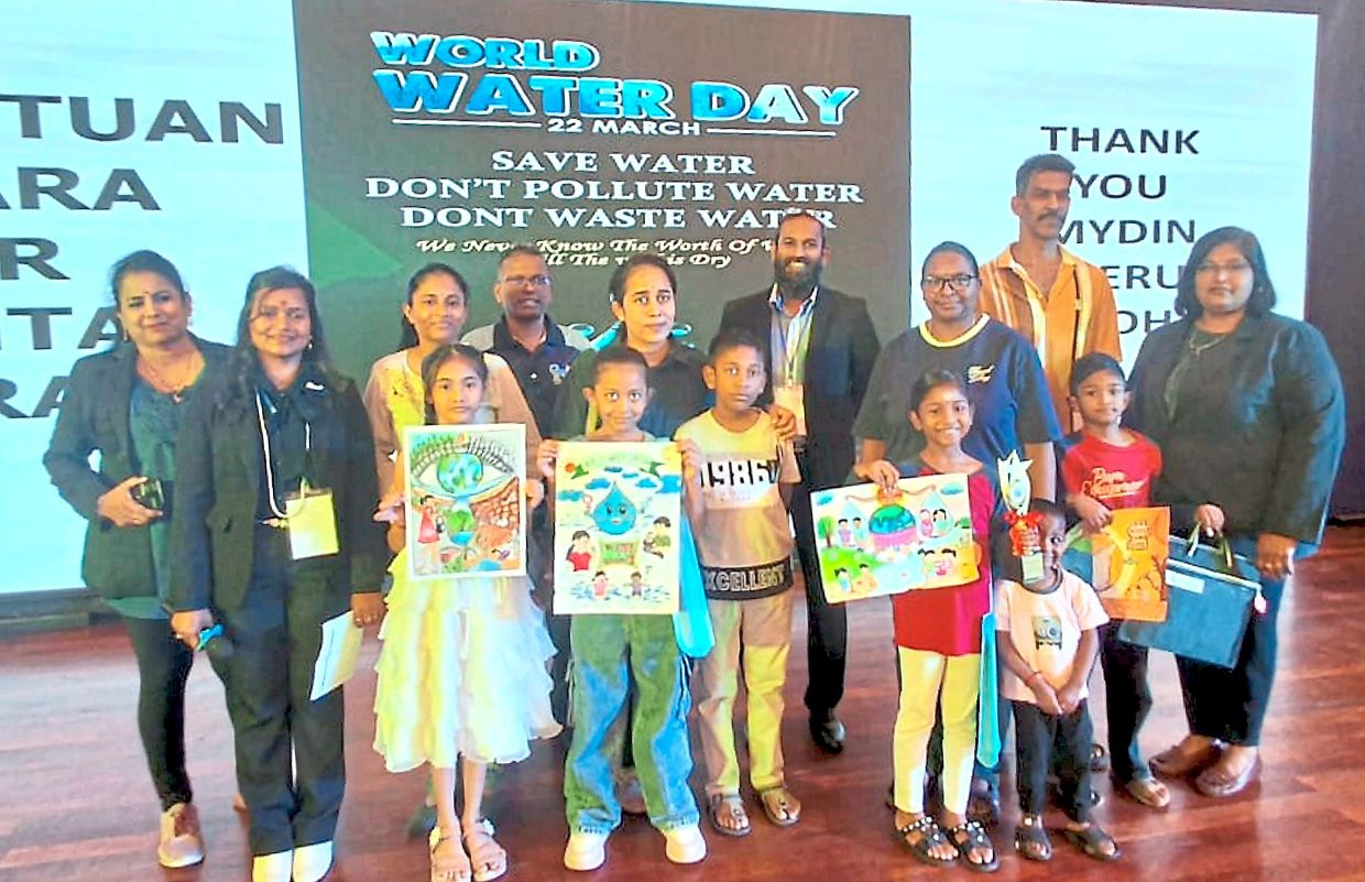 A World Water Day programme in Ipoh drew around 100 participants, focusing on the importance of protecting water resources and reducing pollution.