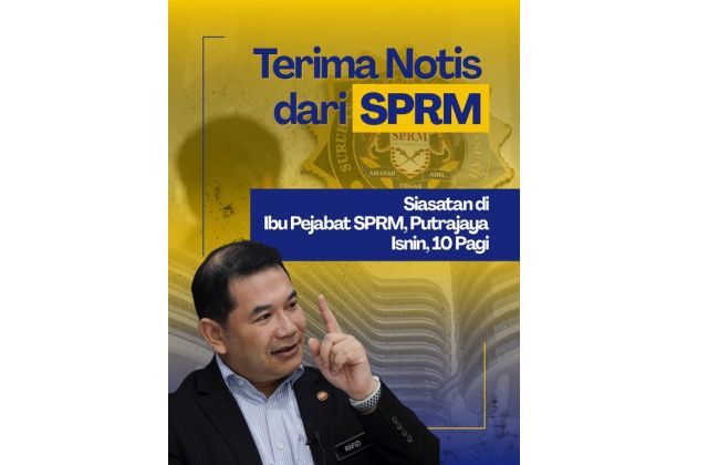 The former economy minister said he had been asked to be at the Malaysian Anti-Corruption Commission (MACC) headquarters in Putrajaya on Monday (May 4) to give a statement.