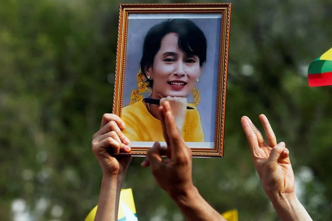Suu Kyi has been detained since the 2021 coup ousted her administration, triggering a ruinous civil war and a crackdown on dissent.