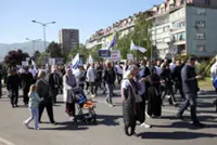 Marchers demand reopening of Bosnia's last steel mill