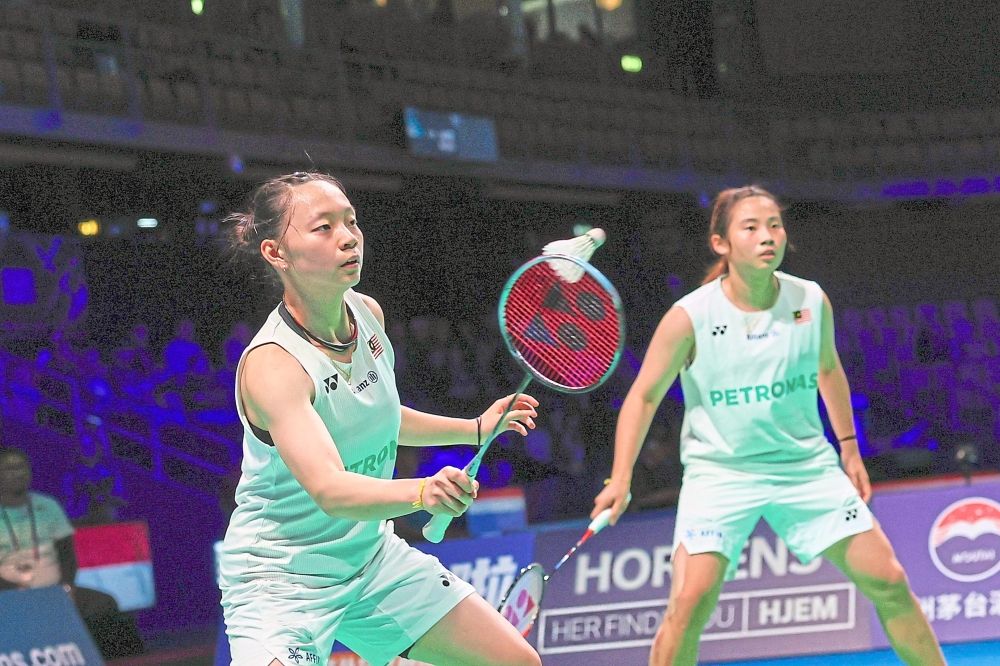 Carmen Ting-Ong Xin Yee and Low Zi Yu-Noraqilah Maisarah Ramdan stepped up when it mattered most.