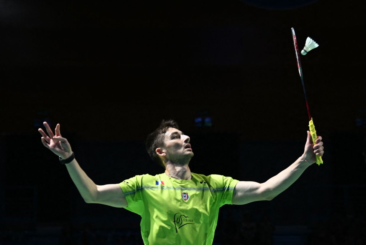 France rode on the strength of their singles players to reach a historic semi-final in the Thomas Cup Finals.