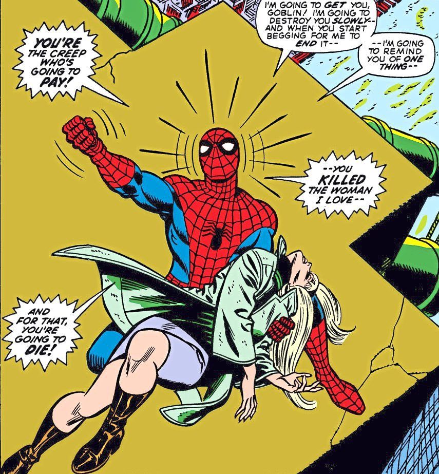 Having a relationship with both DC and Marvel made Conway the ideal writer for Superman vs. the Amazing Spider-Man (1976), which was drawn by Andru and Dick Giordano and was the first team-up of the rival publishers’ flagship heroes.