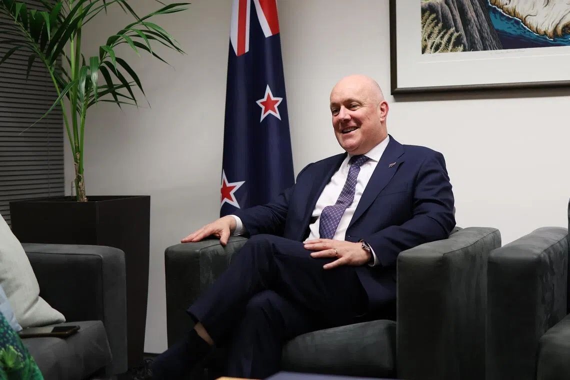 Luxon said his visit to Singapore comes at a time when the global order is shifting “from a multilateral system to a multipolar system”.