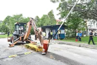 MBSJ demolishes illegal guardhouse in Puchong