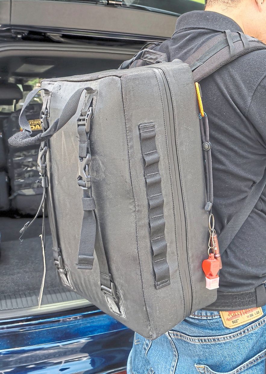 A go-bag should not exceed 20% of your body weight.