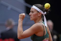 Tennis-Kostyuk downs Andreeva to claim Madrid Open title