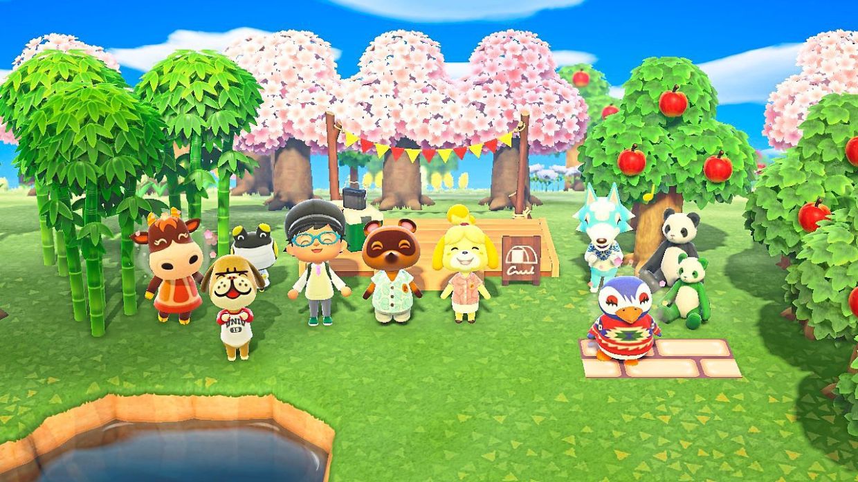 I still love visiting friends and loved ones on their islands in Animal Crossing: New Horizons. It's such a chill game! — Nintendo