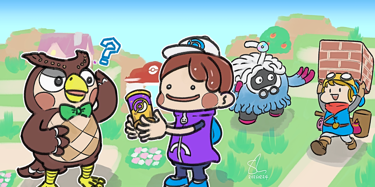 Pokémon Pokopia learnt a lot from the best parts of Animal Crossing and Dragon Quest Builders. — Image: SHAUN A. NOORDIN