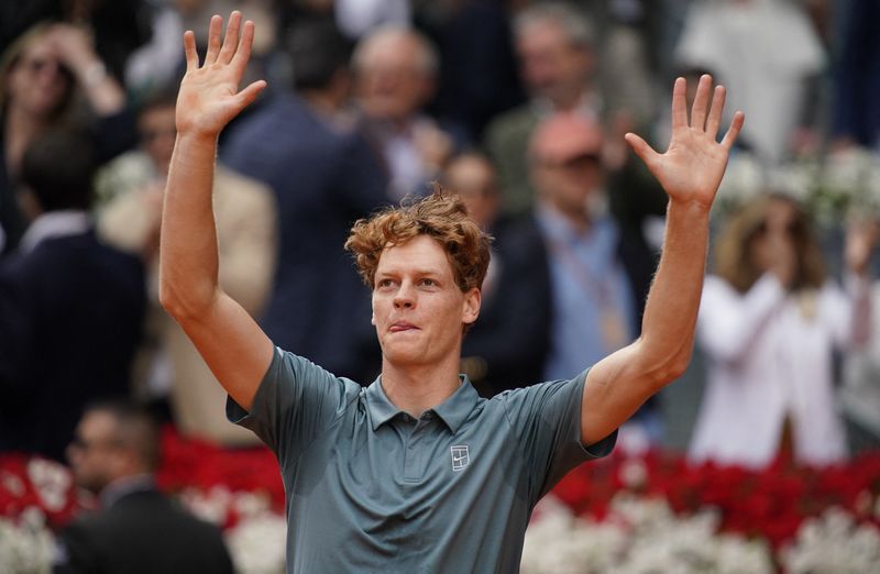 Sinner, who has underlined his dominance on hardcourts and clay this season, admitted the strain of expectation has been mounting.