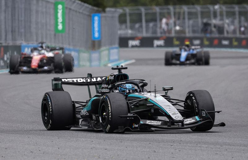 The Briton had started the season as frontrunner for the championship, and won the opener in Australia, but after three wins in a ​row for the Italian is now 20 ⁠points adrift.