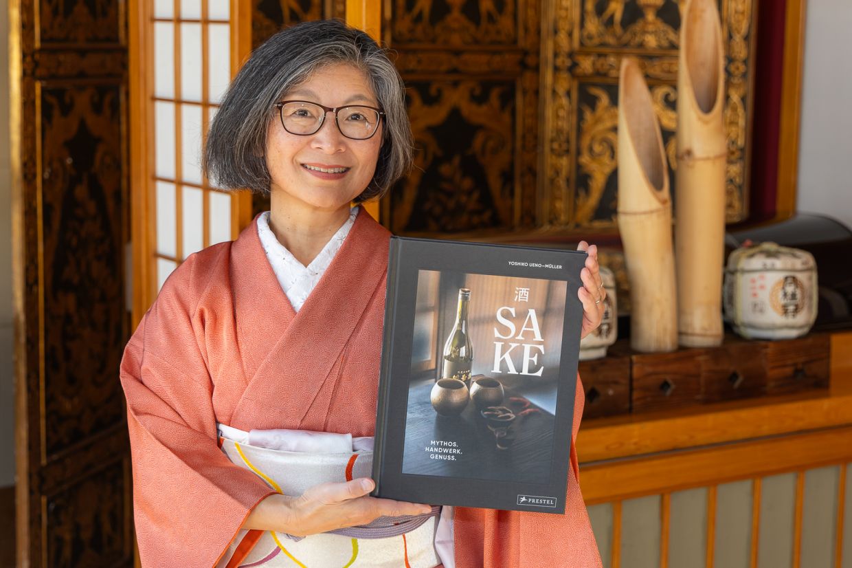 Sake is not rice wine, as it is often mistakenly called. “It is brewed similarly to beer, but enjoyed like wine,” says sommelier and Master of Sake, Yoshiko Ueno-Müller. Photo: Markus Bassler/dpa