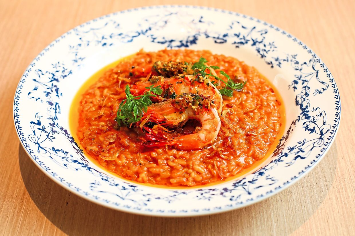 Intensely flavourful and packed with rich aquatic notes, the prawn risotto is a triumph.