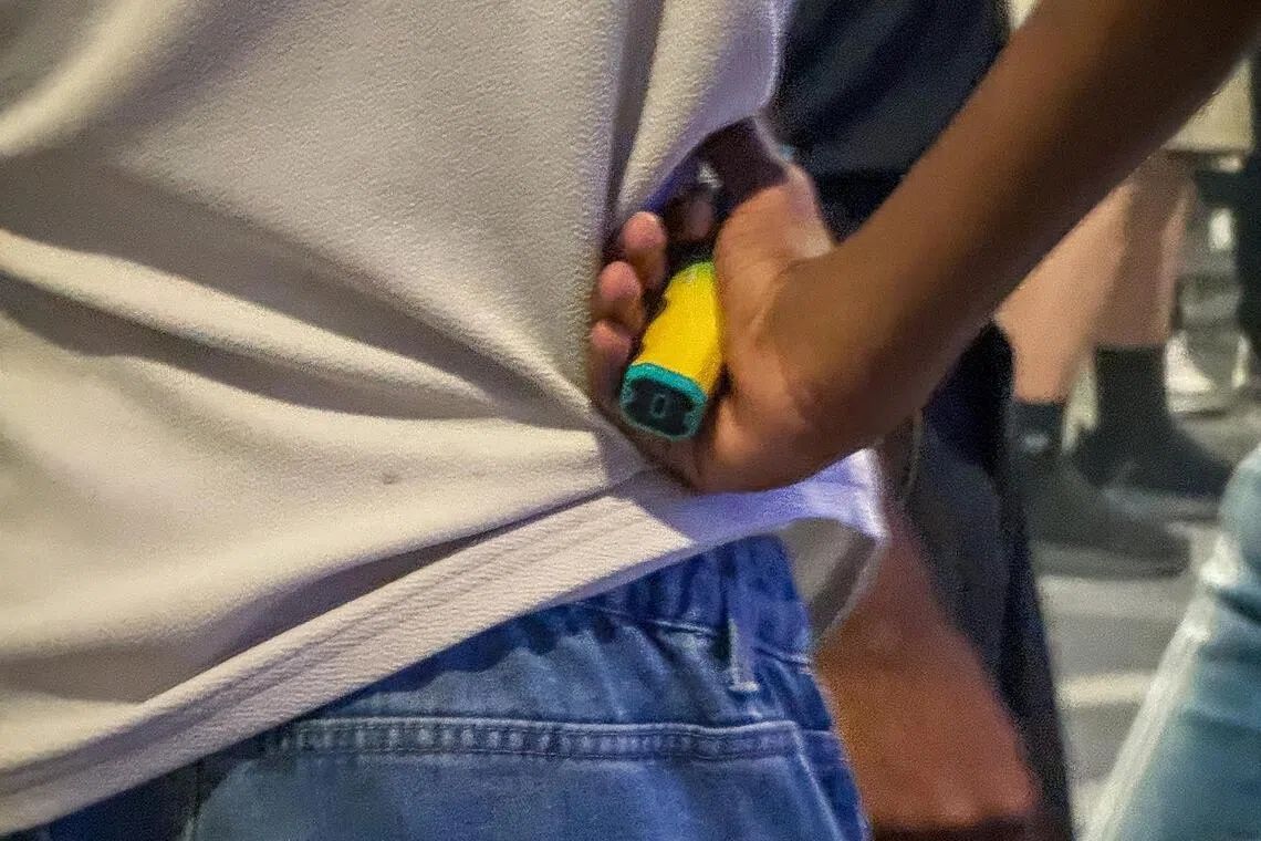 A total of 2,589 people were caught for possession and use of vaporisers in the first three months of 2026 in Singapore.