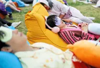 Seoul hosts mass power nap contest for sleep deprived residents
