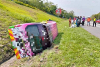Tour van driver in crash involving eight Indian nationals tests positive for meth