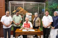 S'pore senior minister Lee Hsien Loong begins official visit to Pahang