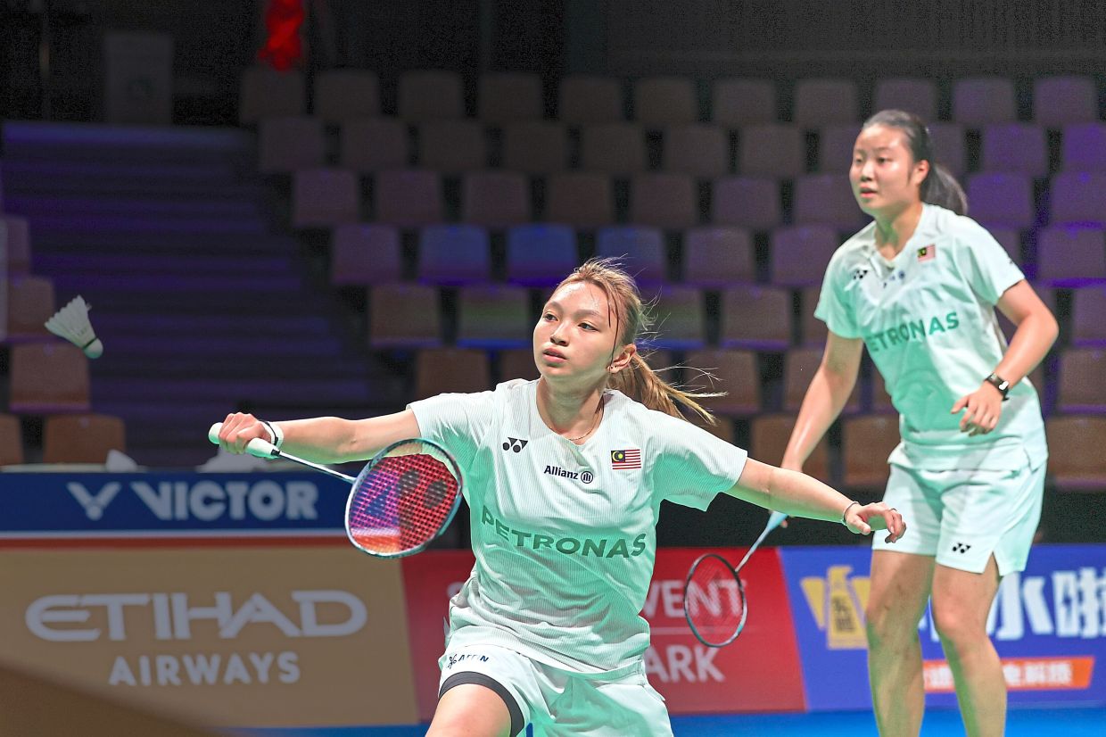 Women’s doubles head coach Rosman Razak was pleased with the progress shown by the players.