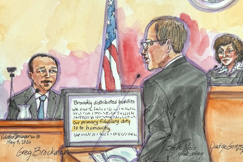 Musk is seeking the ouster of Altman and Brockman from leadership as well as USD150 billion in damages.