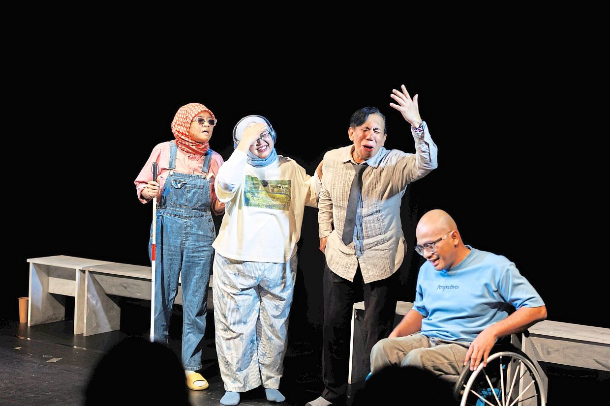 Teater Untuk Semua’s 'Siapa Cacat?' will be staged at The Grey Box, GMBB creative mall on May 23 and 24. Photo: Teater Untuk Semua