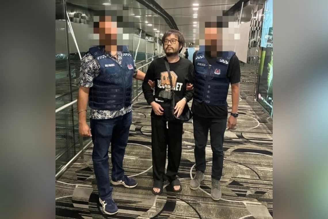 A 30-year-old Singaporean man who was on the run for his suspected links to a Cambodia-based scam ring was arrested on Monday (May 4).