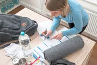You must always have an emergency backpack, even while on holiday