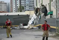 Three killed after small plane crashes into building in southeastern Brazil