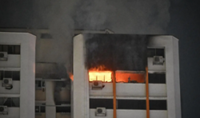 Eight taken to hospital after fire at Joo Seng Road HDB block; man arrested for mischief