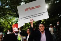 Protesters target billionaire Jeff Bezos outside Met Gala